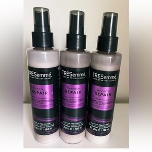 TRESemme Pro Collection Keratin Repair Leave In Hair Treatment 6.1 oz (Lot of 3)